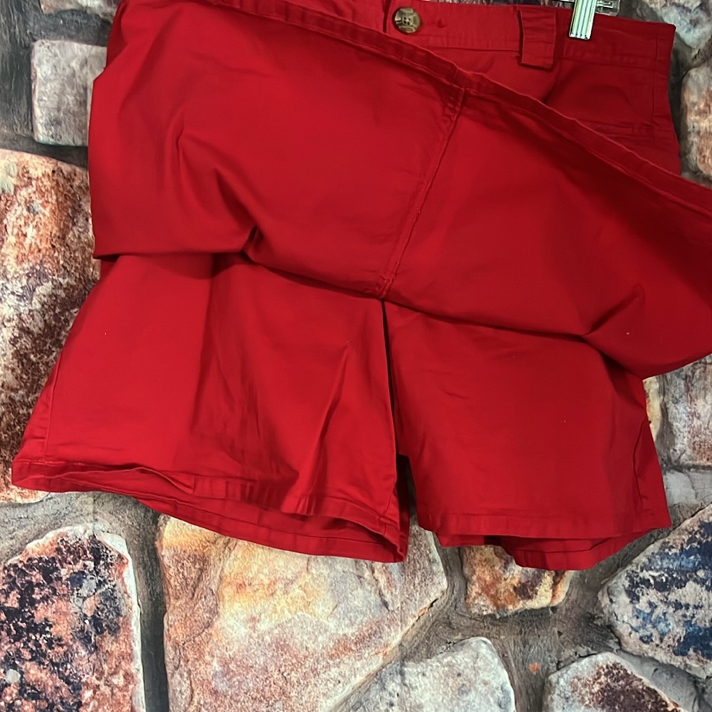 Red skort with pockets - Picture 4 of 5